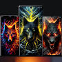 Wolf Divar kağızları 4K HD - Google Play'də Tətbiqlər