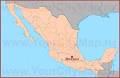Мехико на карте Мексики | Карта, Карта города, Канкун
