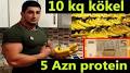 Evdə 10kq kökelmek (tebi protein hazirladim) - YouTube