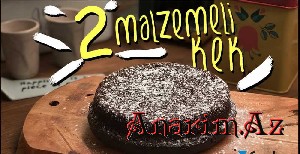 2 vesaitle Hazirlanan Dadli Shokoladli keks - Video Resept