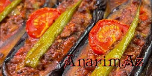 Turk metbexinden “Karniyarik” resepti