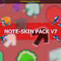 "fnf note skin pack", источник: gamebanana.com