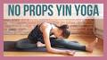 1 Hour Yin Yoga Class Without Props - Full Body Yin Yoga Class ...