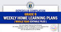 Grade 6 Whole Year Weekly Home Learning Plan | Grade 6 WHLP
