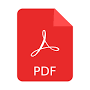pdf png icon red and white color for 23234824 PNG