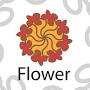 "minimalist flower logo", источник: dribbble.com
