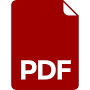 Red PDF icon (PNG symbol)