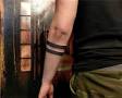 Çift Kol Bant Dövmesi / Double Arm Band Tattoo : Dövme ...
