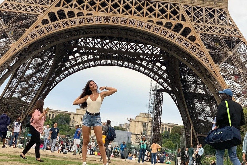 Pervin Abiyeva İbizadan sonra Parisde... - FOTO - VİDEO