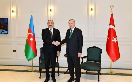 İlham Eliyev Receb Tayyib Erdogani Azerbaycana sefere devet etdi