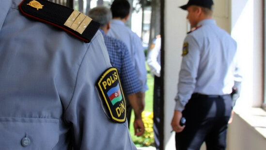 Azerbaycanda polis reisine xesaret yetirildi