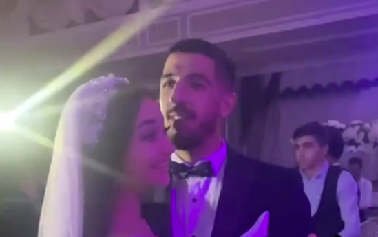 Azerbaycanli futbolcu evlendi - FOTO