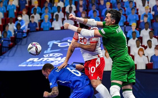 Avropa cempionati: Azerbaycanin futzal millisi ilk oyunda meglub olub
