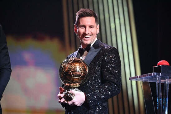 Messi yeddinci defe "Qizil top" mukafatini qazanib