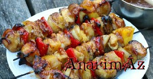 Qeyri adi resept: Qishda manqal komur olmadan kabab bishir