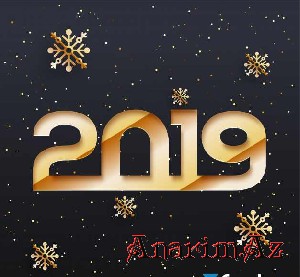 Happy New Year - Yeni iliniz Mubarek Yazili Shekilleri (5)