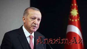 Erdogan: "Qarabag ishgaldan tam azad olunanadek bu mubarize davam edecek"